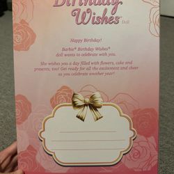 Birthday Barbie