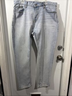 Old Navy Men's Jeans Slim Etroit Light Color Jean Wash 38X32