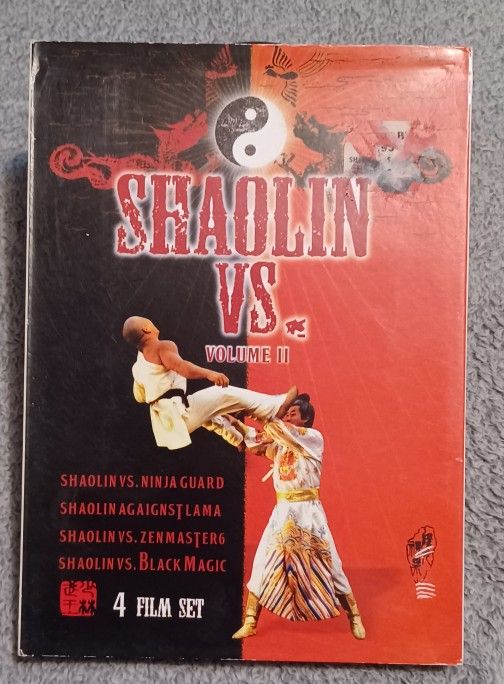 Shaolin VS. Volume 2 Movie Kung Fu Martian Arts Karate 4 Movie Set