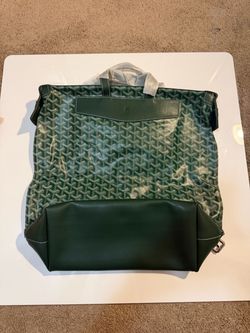 Goyard Green Monogram Backpack