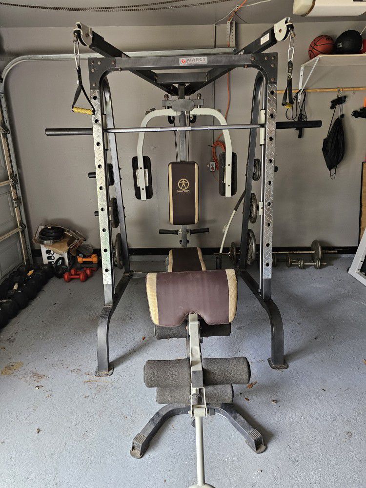 Marcy Home Gym Smith Machine