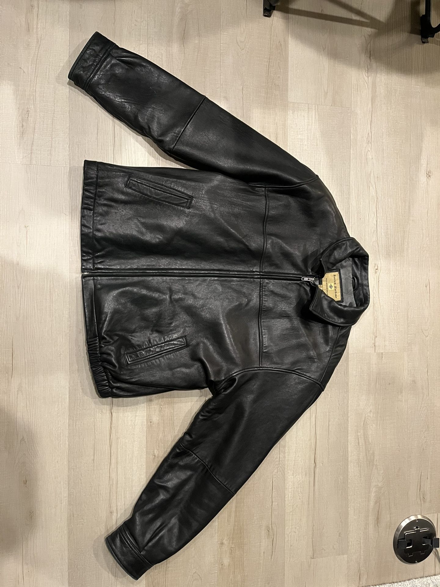 Boston Harbour Leather Jacket (Men’s XL)