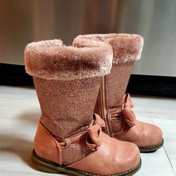 Kid Girl Weather Boots Size 10