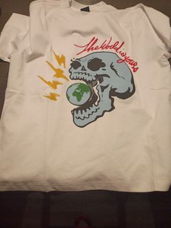 The World Is Yours Skull Graphic T-Shirt