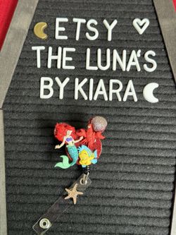 Little Mermaid Reel Badge