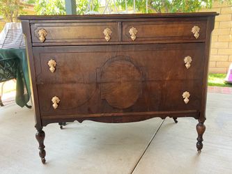 Antique Mahogany Dresser Chest of Drawers