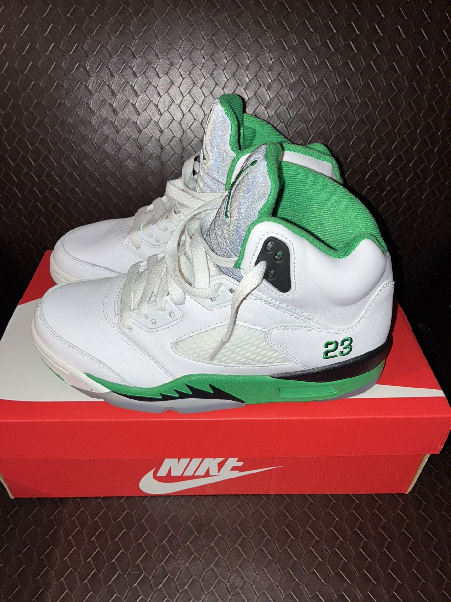 Air Jordan 5 “Lucky Green” (Size 7) Must Go Today!!!!