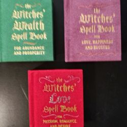 Set of 3 Mini Spellbooks