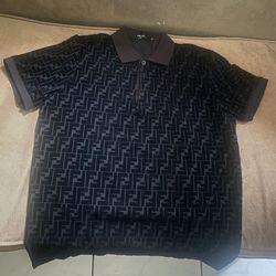 New Fendi Men Casual polo shirt