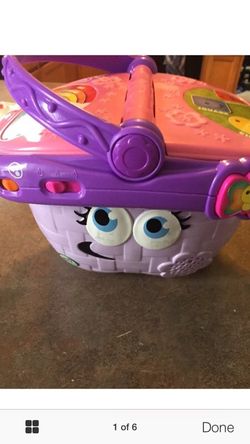 Leapster with utensils 8.5/5.5