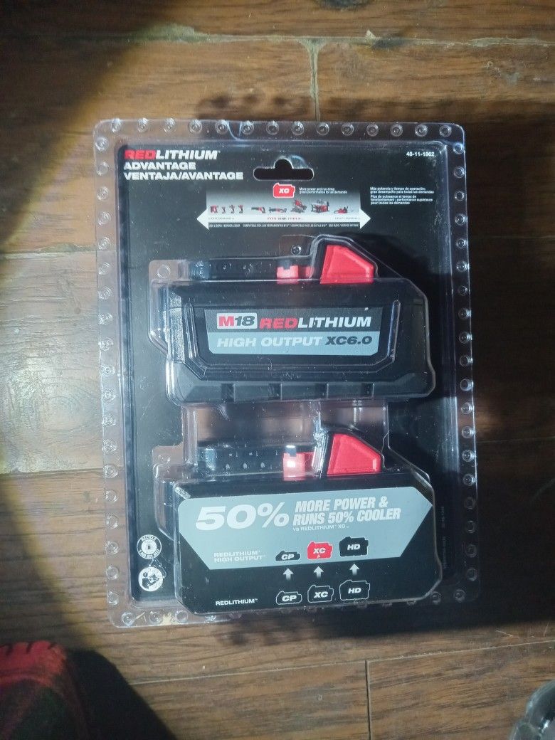 New Milwaukee Batteries