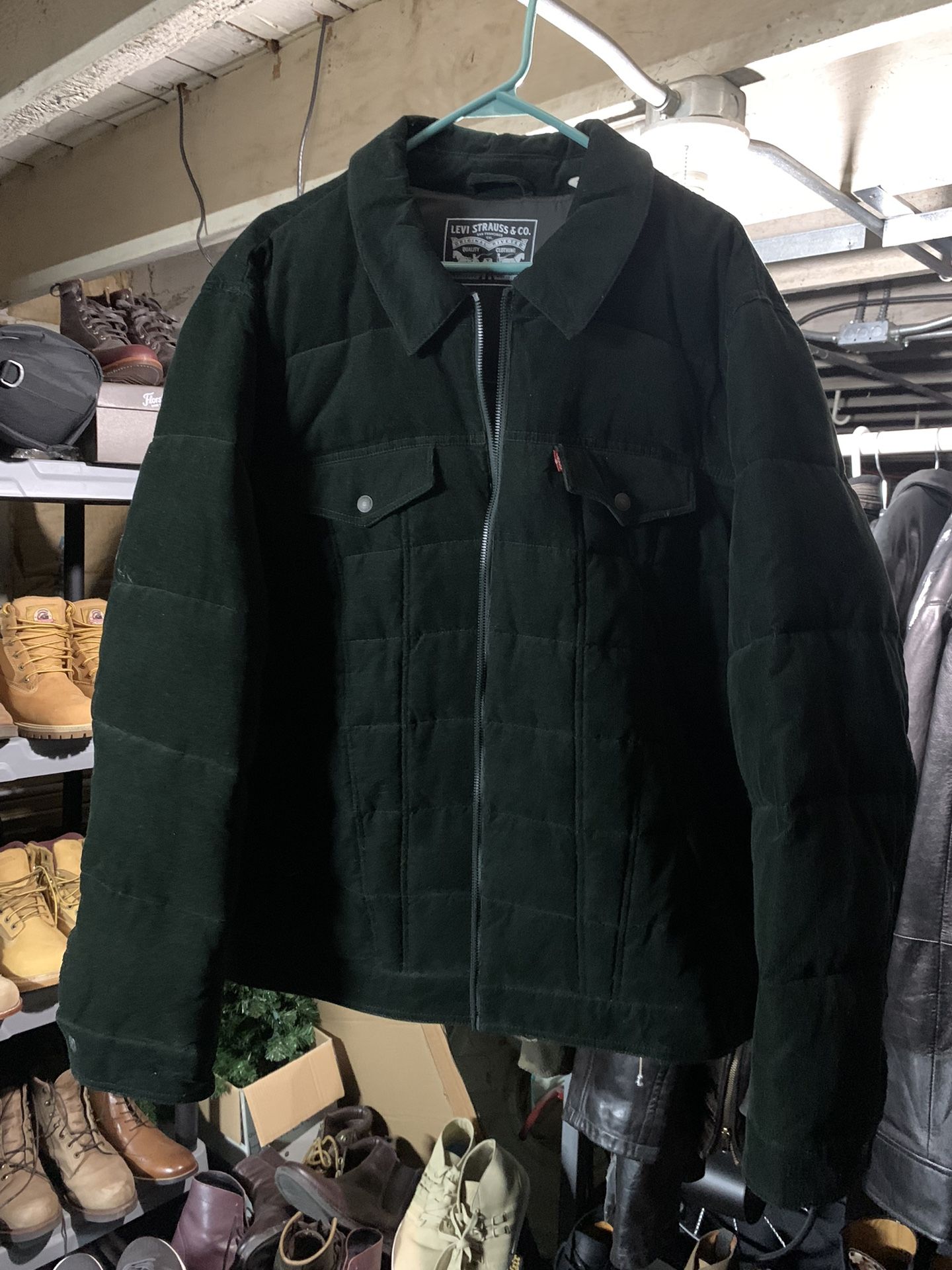 Levi’s Green Corduroy Jacket Men’s Size XXL