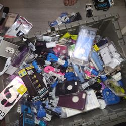 Al Type Charging Cords, Plugs, Aux Cord, Bluetooth Speaker, iPhone Cases 