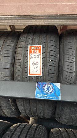 225/60/16 one tire used