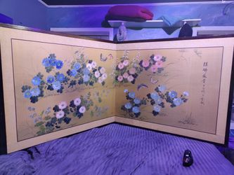 Vintage 2 Panel painting.