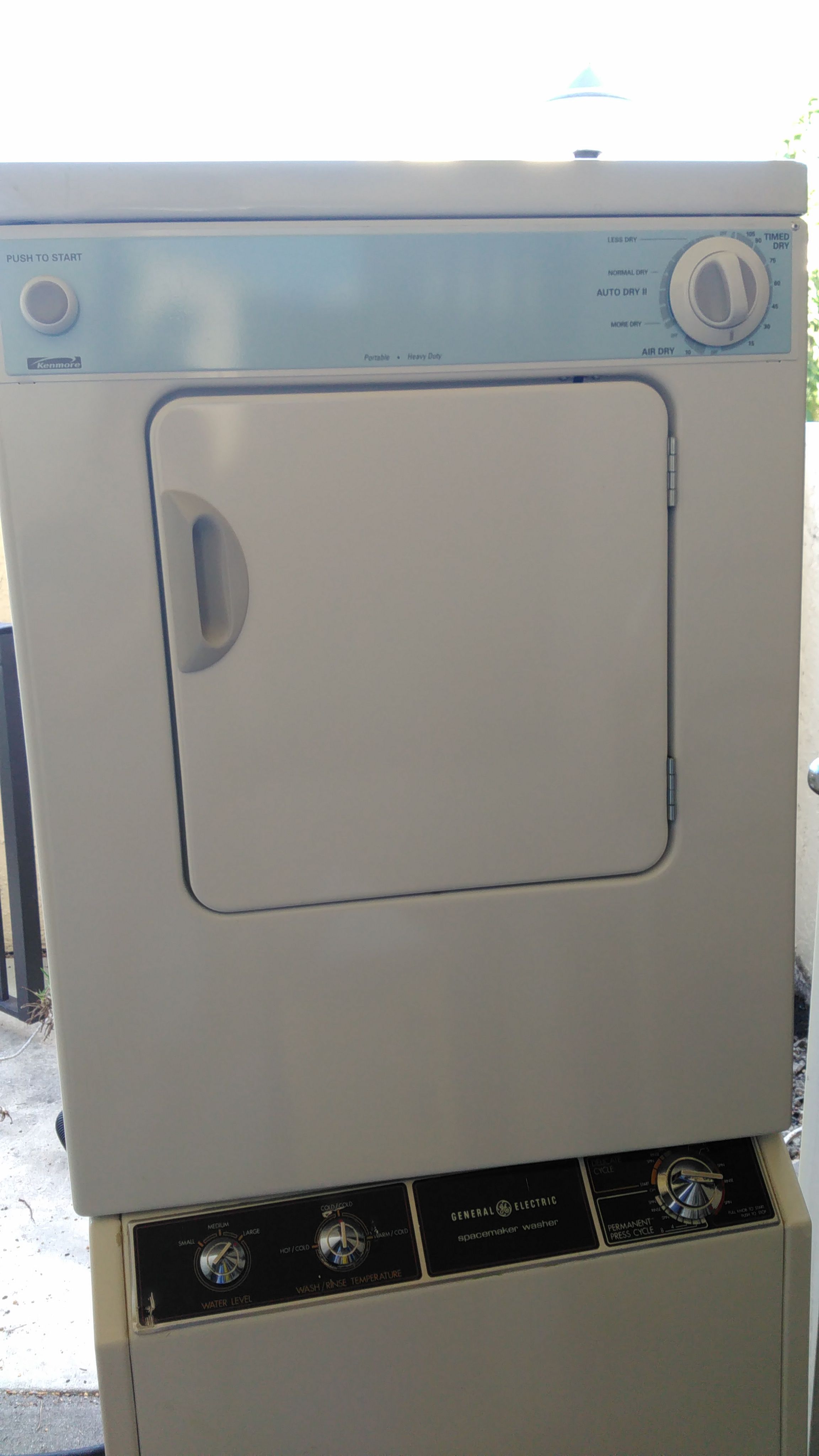 Kenmore Portable Dryer great for traveling or small spaces