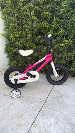 Pink toddler Bike