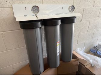 Whole Home Water Filtration System + Reverse Osmosis System