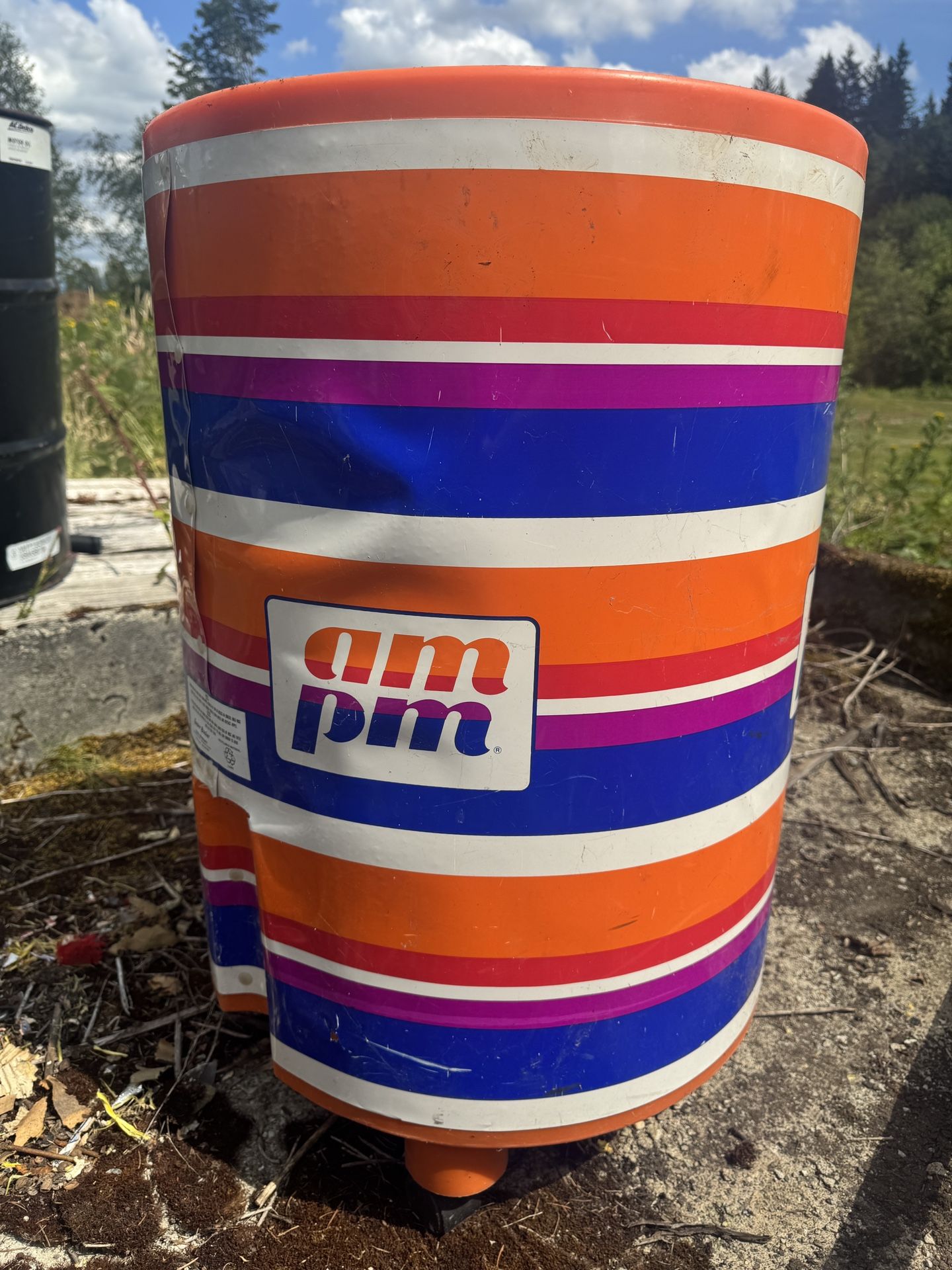 Vintage Ampm Insulated Beverage Cooler