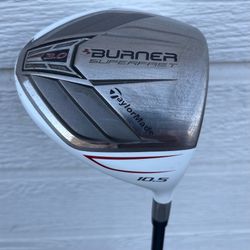 Taylormade Burner SuperFast 3.0 10.5° ReAx Graphite Shaft S-Flex