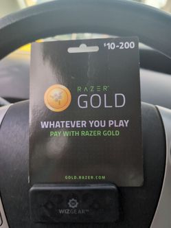 RAZOR GOLD CARD