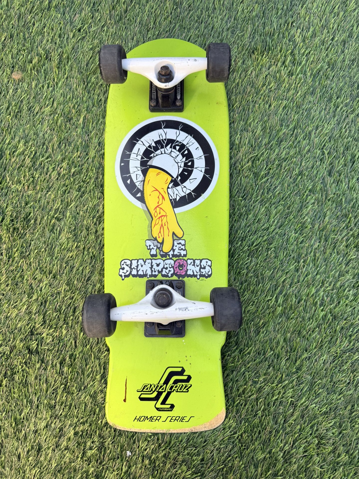 Skateboard Santa  Cruz Simpsons Complete 