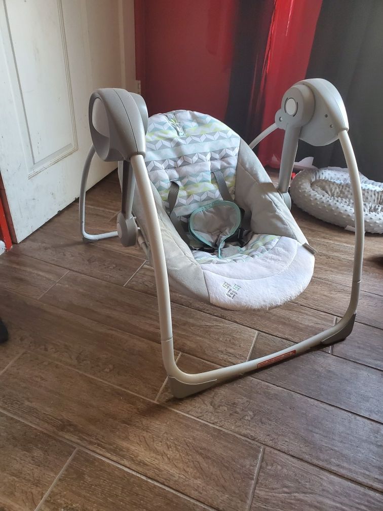 Ingenuity portable baby swing