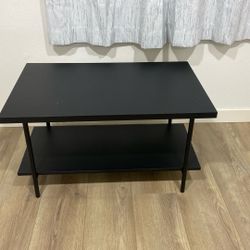 Minimalist Black Coffee Table 