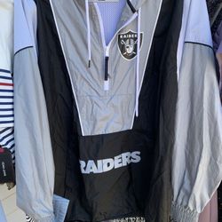 MITCHELL & NESS MENS GREY AND BLACK JACKET 