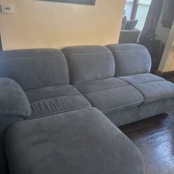 Denim Sectional 