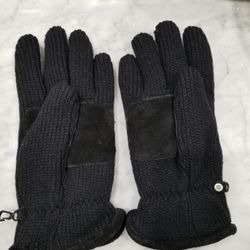Winter Gloves Size Large 100% Lambswool Inside, Leather Outside