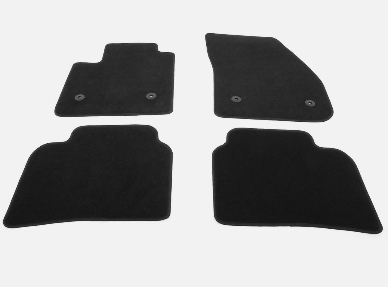 For 2019 2020 2021-2025 Cadillac XT4 Front & Rear Floor Mats Carpet Black New