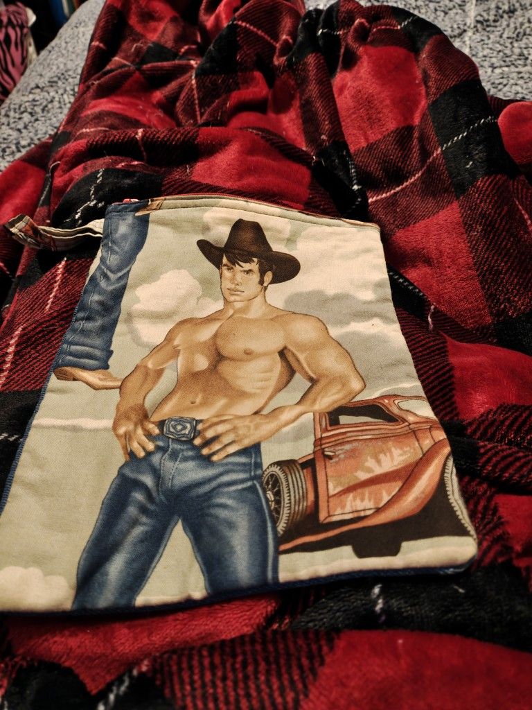 Cowboy Zipper Bag 