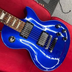 Gibson Nitrous Les Paul Studio Electric Guitar 2012 - Cosmic Cobalt w/ Case, Will Consider Shipping 