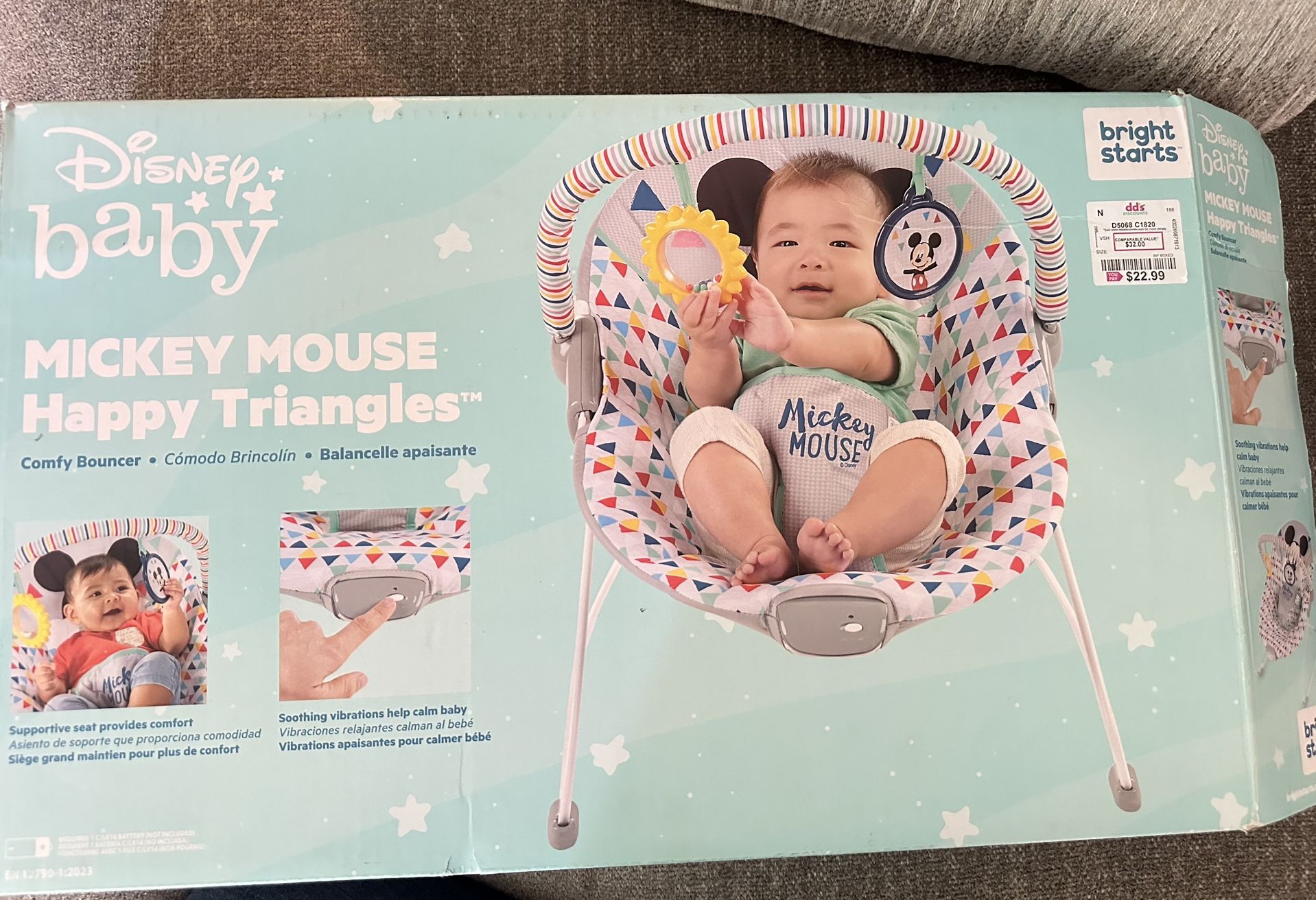 Mickey Mouse Comfy Bouncer