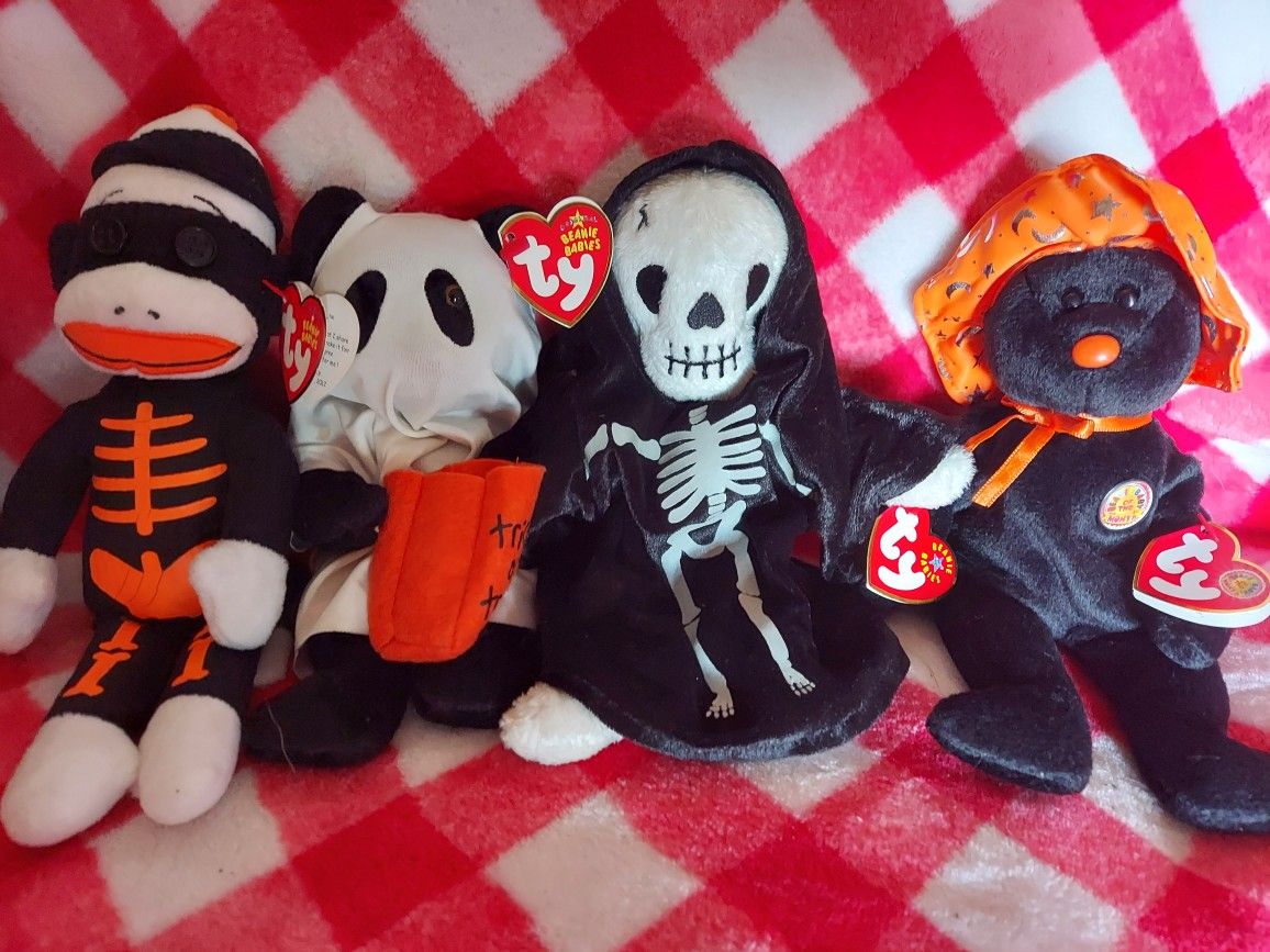 Halloween Beanie Babies 