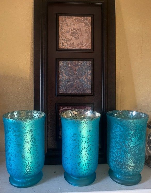 3 Vases De Home Interiors En Buenas Condisiones