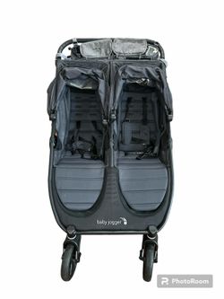 Baby Jogger City Mini GT2 Double Stroller – Carbon Fiber – Like New + Accessories