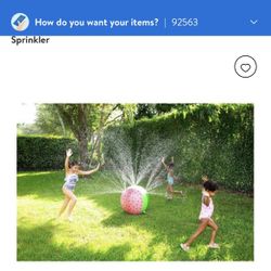 New Watermelon Sprinkler 