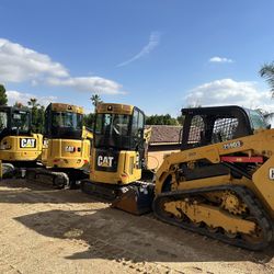 Caterpillar Skid Steer And Mini Excavator 