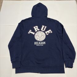 Navy True Religion Jacket Size L