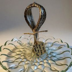 Anchor Hocking Vintage Divided Tidbit Tray