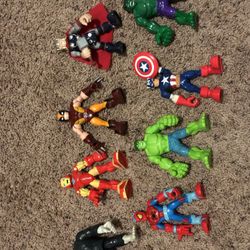 Hasbro Super Hero Team Pack Action Figures