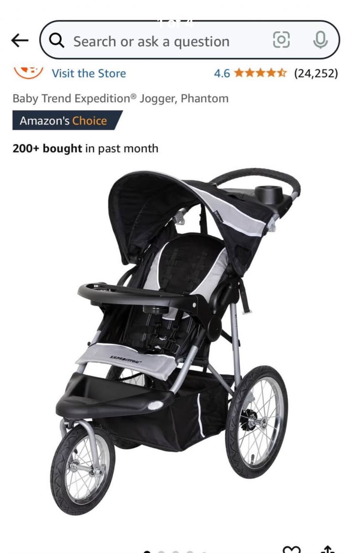 Baby Trend Expedition Jogging Stroller
