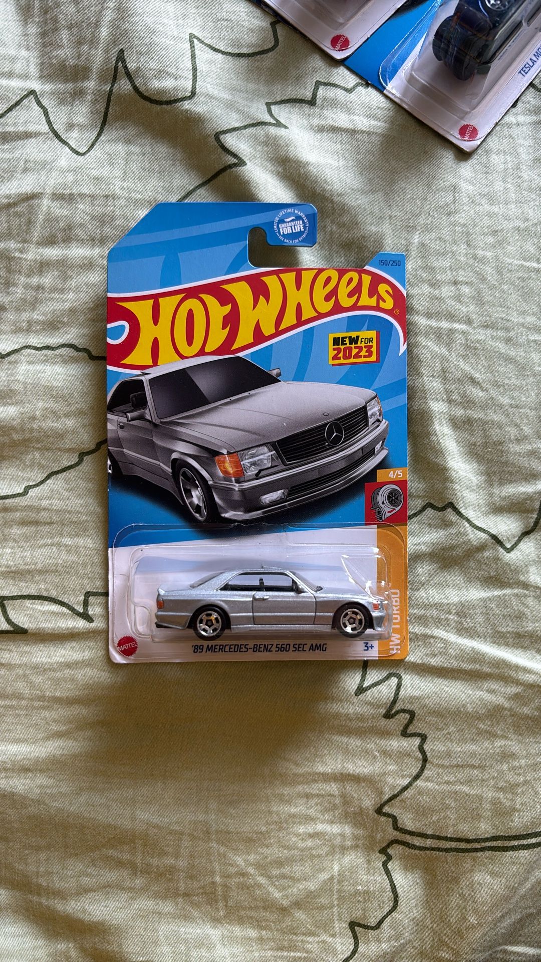 Hotwheels Benz 560 Sec Amg Silver