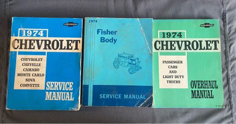 1974 Service Manuals