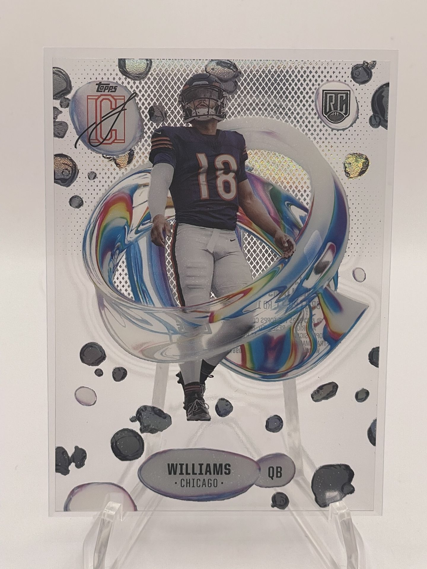 Caleb Williams Topps Signature Class Acetate Case Hit Rookie