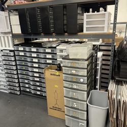🗄️ Plastic Storage Carts & Drawer Units – Starting at $10