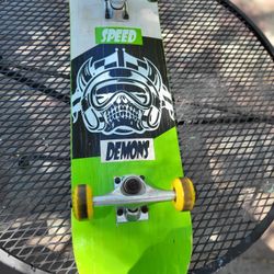 Used, SPEED DEMONS skateboard 