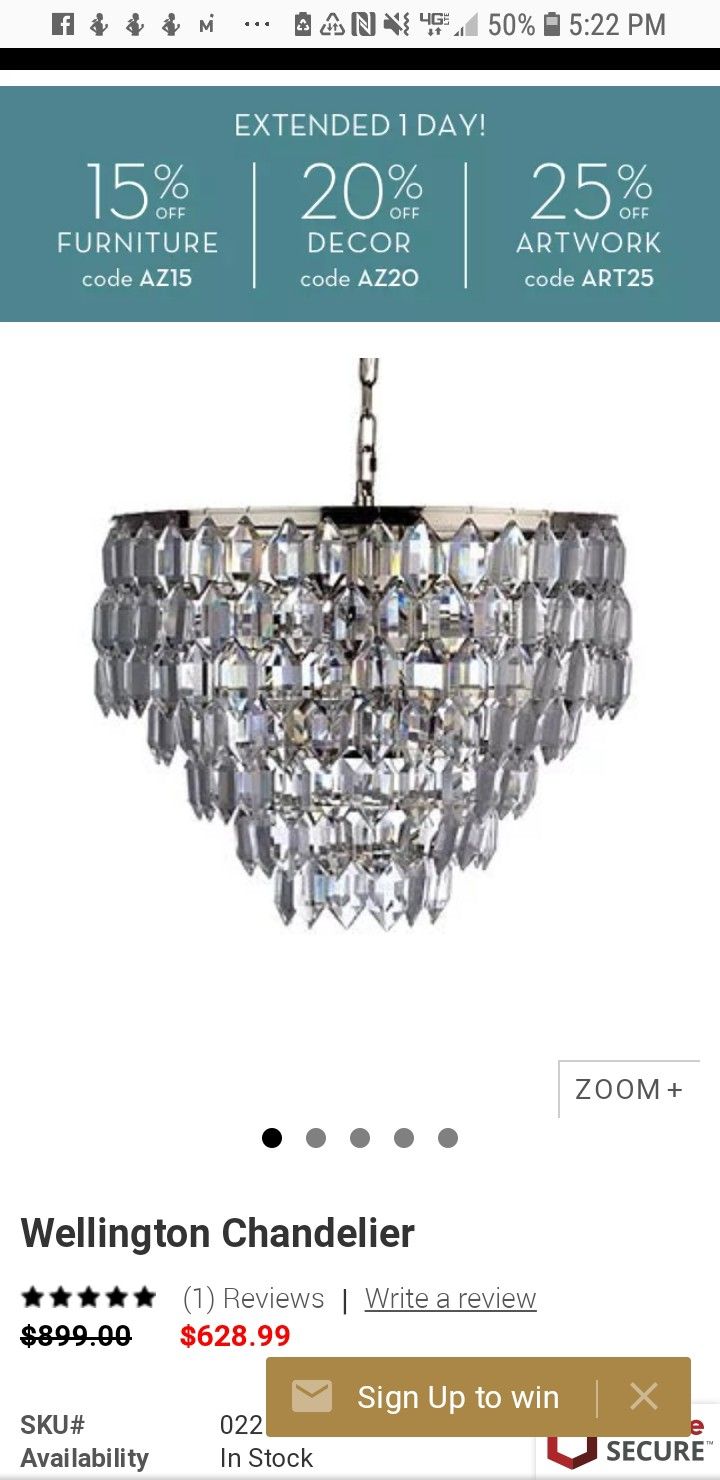 Crystal Chandelier